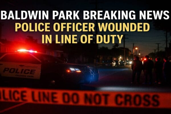Baldwin Park Breaking News 2025 : Police Officer Wounded in Line of Duty Baldwin Park Breaking News 2025 : Police Officer Wounded in Line of Duty